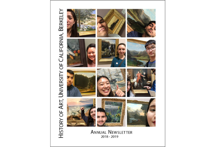 composite of student selfies